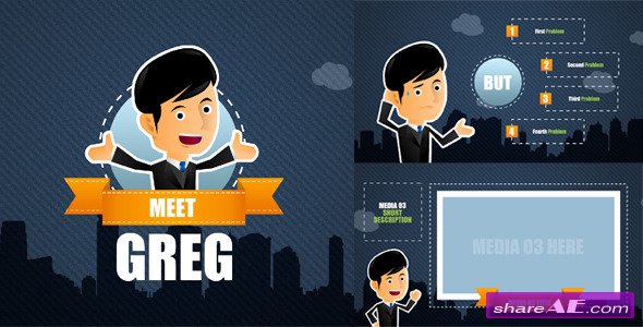 Corporate Promotion With Greg - After Effects Project (Videohive)
