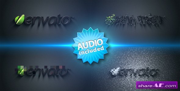 Distorted Logo Sting - After Effects Project (Videohive)
