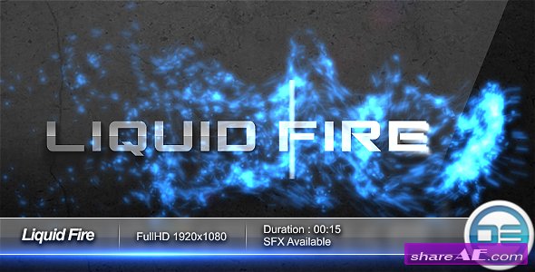 Liquid Fire Logo FullHD After Effects Project (Videohive)