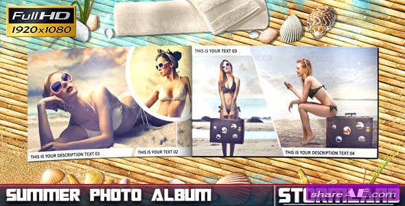 Summer Photo Album - After Effects Project (Videohive)