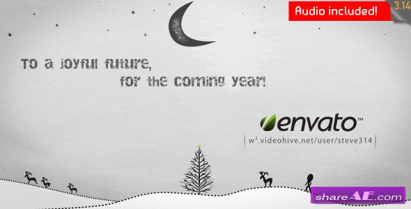 Inkman Presents Xmas New Years Greetings - After Effects Project  (VideoHive)