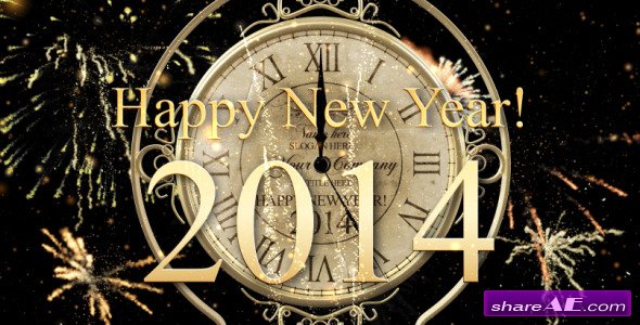New Year Countdown Clock 2014 - After Effects Project (Videohive)