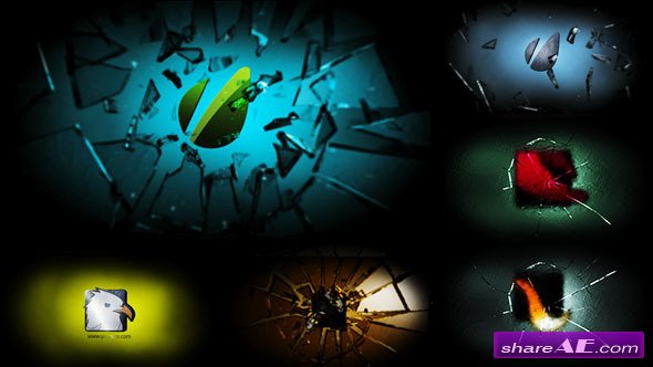 Breaking Glass Logo - After Effects Project (Videohive)