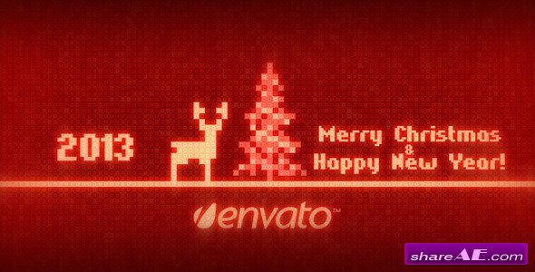 8-bit Christmas - After Effects Project (Videohive)