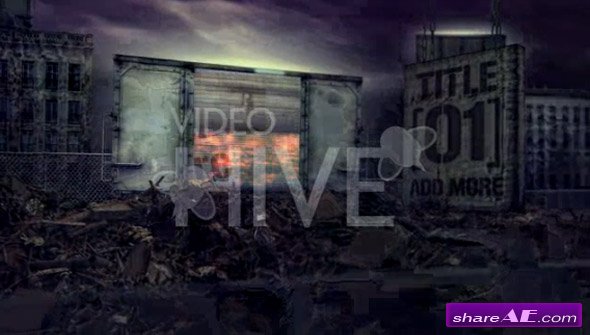 Cinematic Urban Destruct 2 - After Effects project (VideoHive)