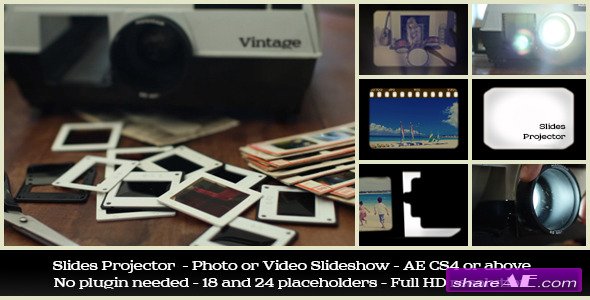 Slides Projector - After Effects Project (Videohive)