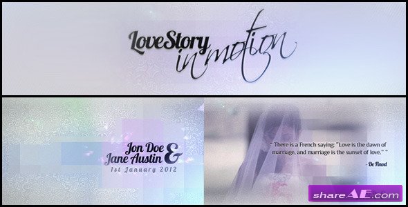 Love Story - In Motion - After Effects Project (Videohive)
