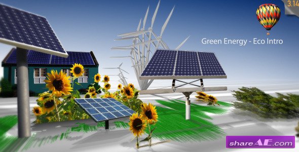 Green Energy - Eco Intro - After Effects Project (Videohive)