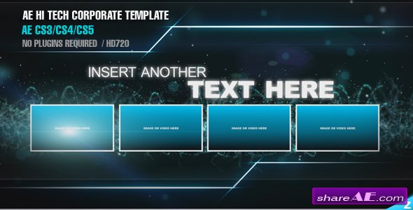 Hitech corporate template - After Effects Project (Videohive)