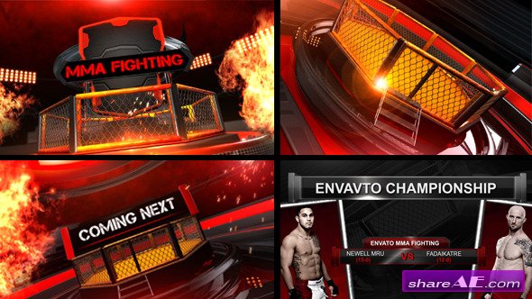 Mma Fighting Broadcast Package - After Effects Project (Videohive)