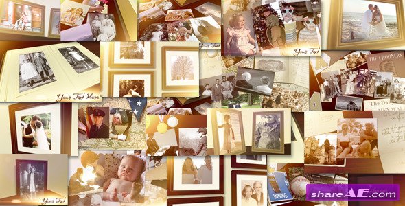 Family Photo Album Slideshow - After Effects Project (Videohive)