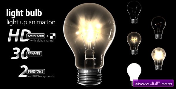 Light Bulb - Motion Graphics (VideoHive)