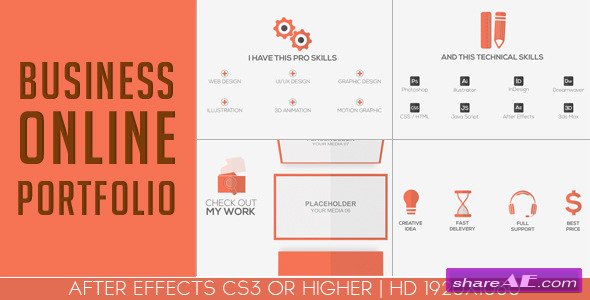 Business Online Portfolio - After Effects Project (Videohive)