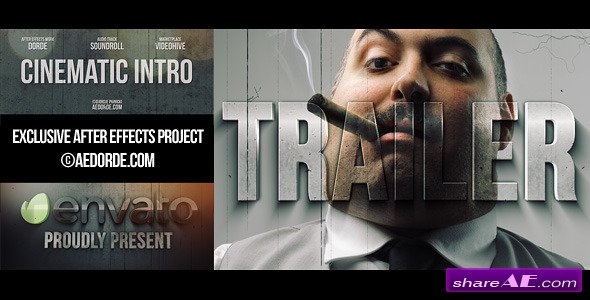 Cinematic Intro / Action Movie Trailer - After Effects Project (Videohive)
