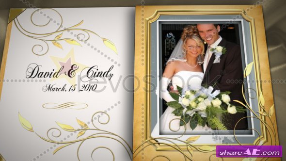 Wedding Book - After Effects Project (Revostock)