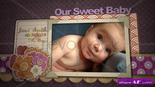 Birth announcement baby photo album after effects free download 4k video downloader key redd