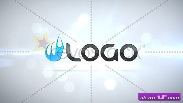 Clean Particle Logo Intro - After Effects Project (Revostock)
