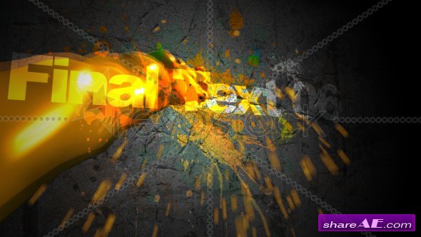 Paint Splatter - After Effects Project (Revostock)