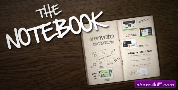 The Notebook - After Effects Project (Videohive)