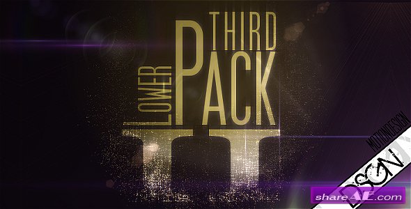 Lower Third Pack Vol.2 FullHD - After Effects Project (Videohive)