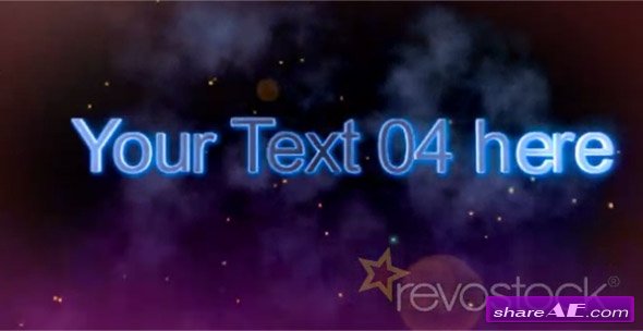 Text and Picture Formation - After Effects Project (Revostock)