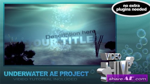 Tropical Underwater Title - After Effects Project (Videohive)