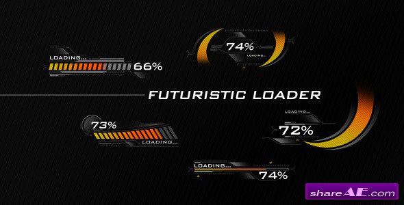 after effects loading screen template download