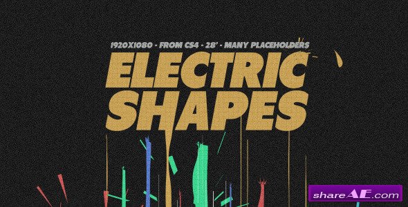 Electric Shapes - After Effects Project (Videohive)