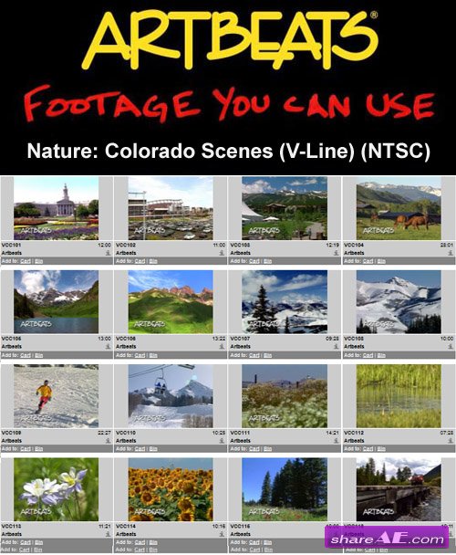 Artbeats - Nature: Colorado Scenes (V-Line) (NTSC)