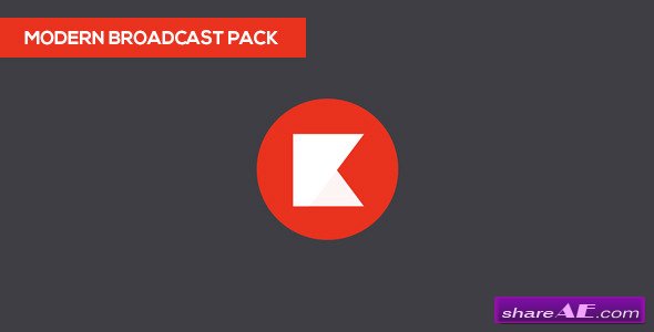 Modern Broadcast Pack - After Effects Project (Videohive)