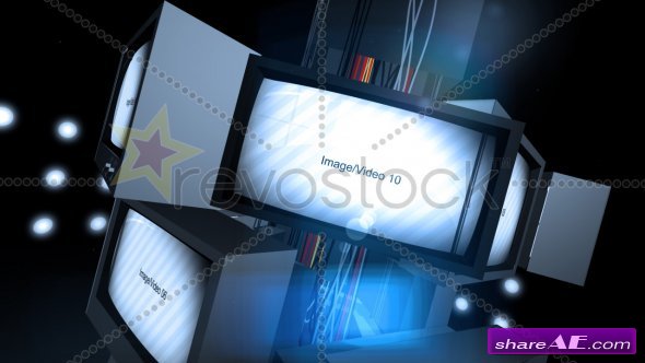 Retro TV Presentation - After Effects Project (Revostock)
