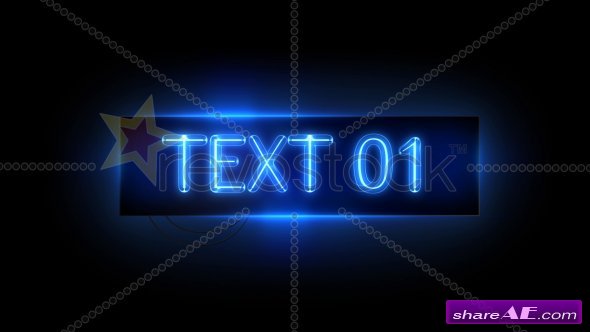 Neon Sign - After Effects Project (Revostock)