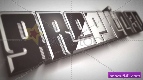 Graphic 3D Logo - After Effects Project (Revostock)
