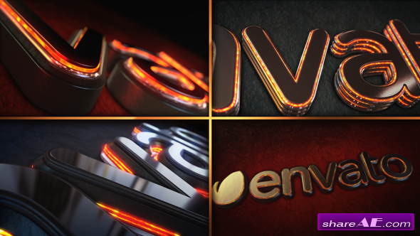 Magma Glow Logo Reveal - After Effects Project (Videohive)