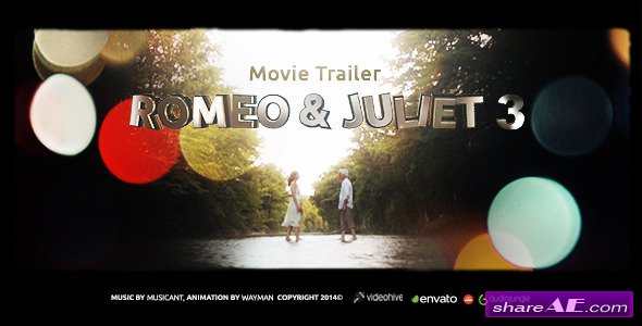 Romeo & Juliet 3 (Movie Trailer) - After Effects Project (Videohive)