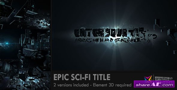 Epic Sci-Fi Title - After Effects Project (Videohive)