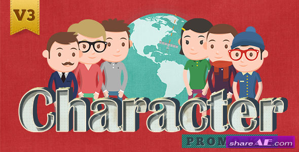 Character Promo Kit - After Effects Project (Videohive)