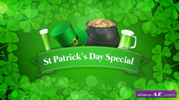 St Patrick's Day Special Promo - After Effects Project (Videohive)