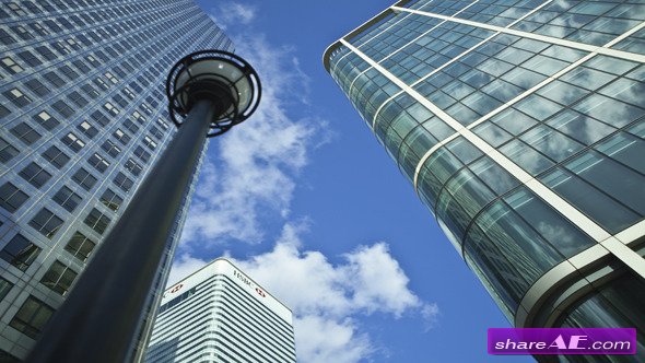 One Canada Square - Stock Footage (Videohive)