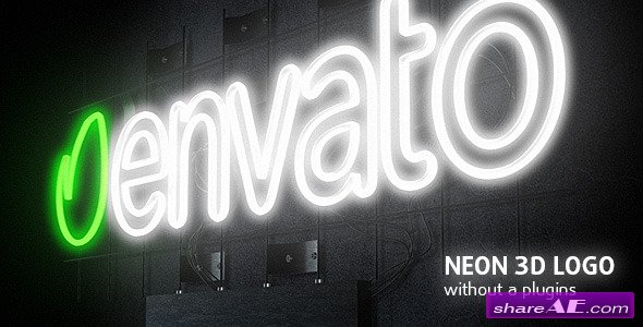 Neon Logo - After Effects Project (Videohive)