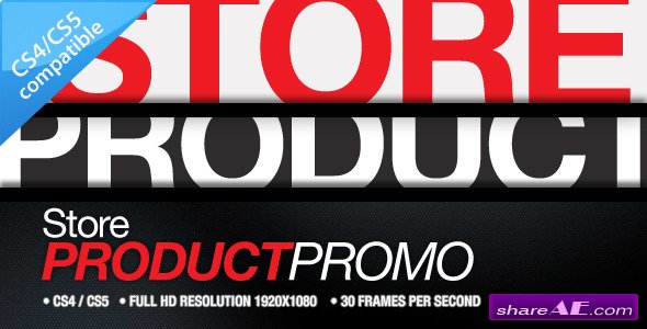 Store Product Promo - After Effects Project (Videohive)
