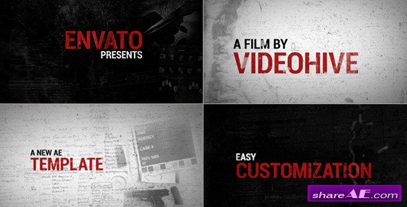 Evidence - After Effects Project (Videohive)