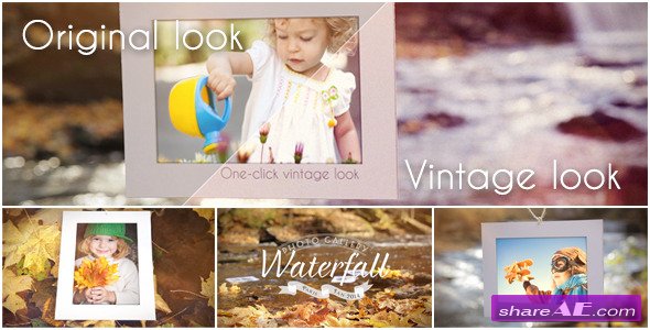 Waterfall Photo Gallery - After Effects Project (Videohive)