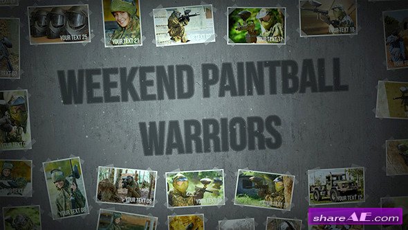 Weekend Paintball Warriors - After Effects Project (Videohive)