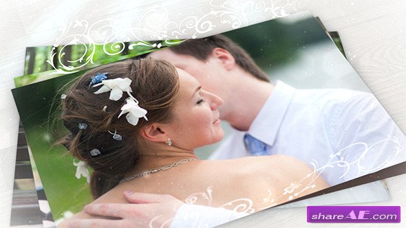Wedding Photo Gallery with Ornament - After Effects Project (Videohive)