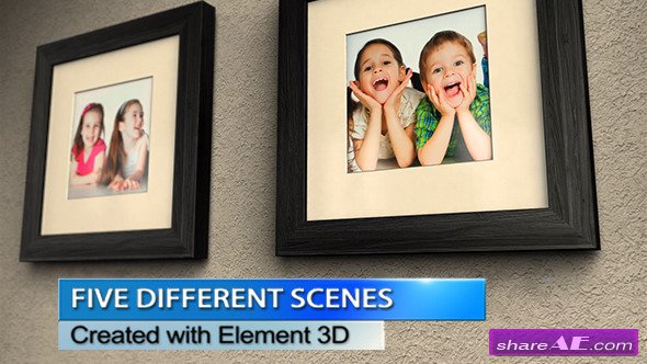 Photo Wall Gallery - After Effects Project (Videohive)