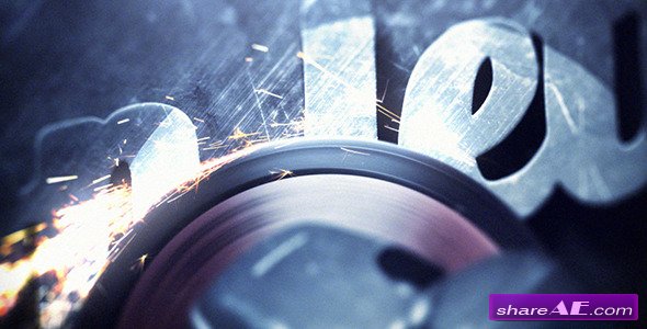 Iron Letters - After Effects Project (Videohive)