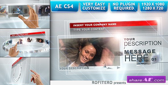 Touch Screens - After Effects Project (Videohive)