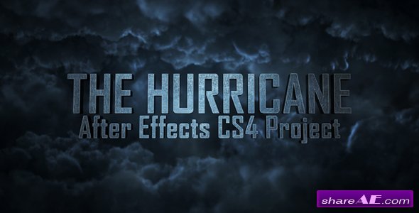 The Hurricane Titles - After Effects Project (Videohive)