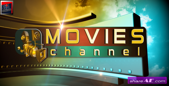 Movies Channel Broadcast Package - After Effects Project (Videohive)